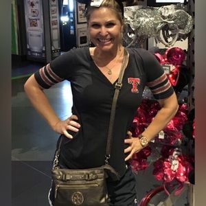 Vintage Style World Series Texas Rangers T shirt Size Medium 47 Brand